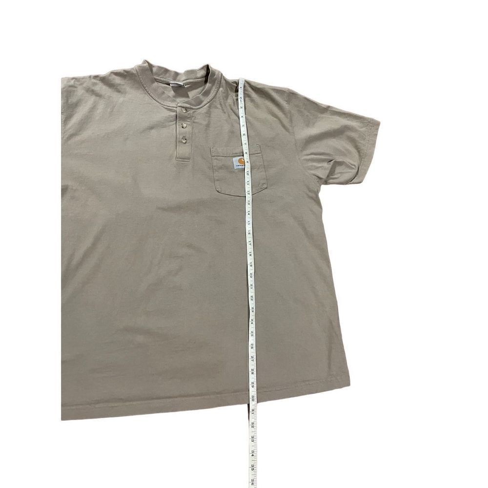 Carhartt men’s camel brown short sleeve tee 2XL - Picture 4 of 6